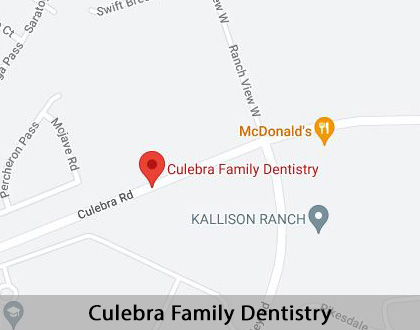 Map image for Smile Makeover in San Antonio, TX